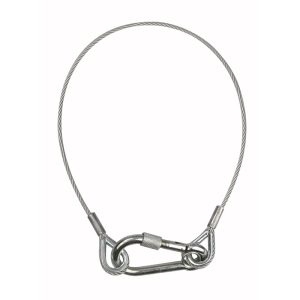 Safety Cable 6 mm, with Safety Ring