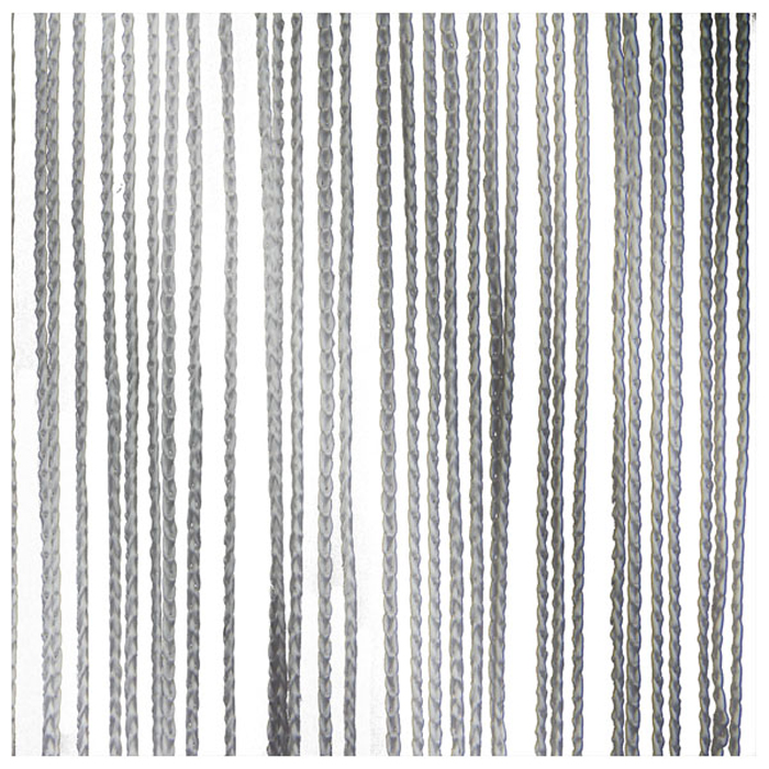 String Curtain Grey, 220 gram/m²
