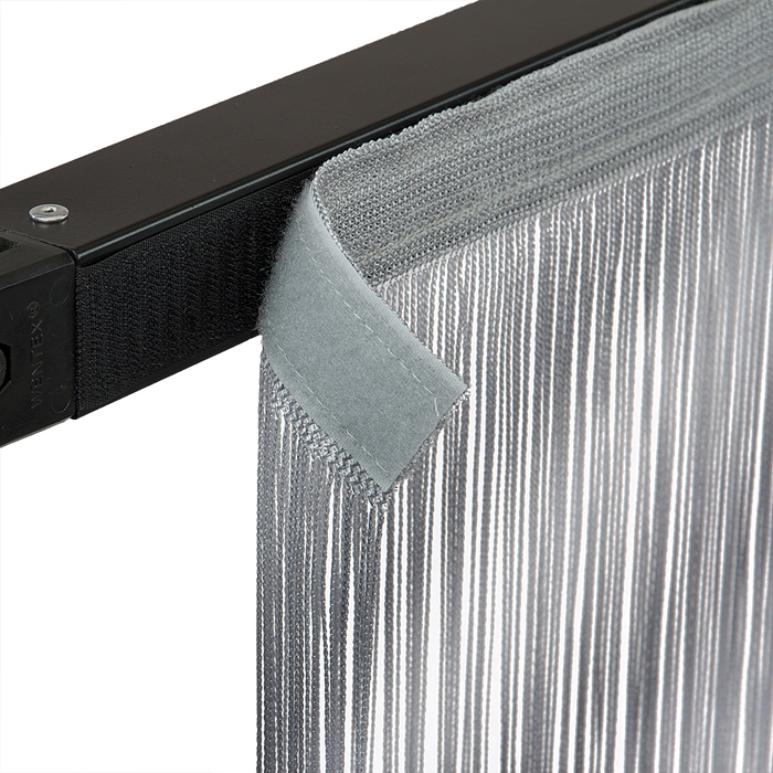 String Curtain Grey, 220 gram/m² - Bild 3