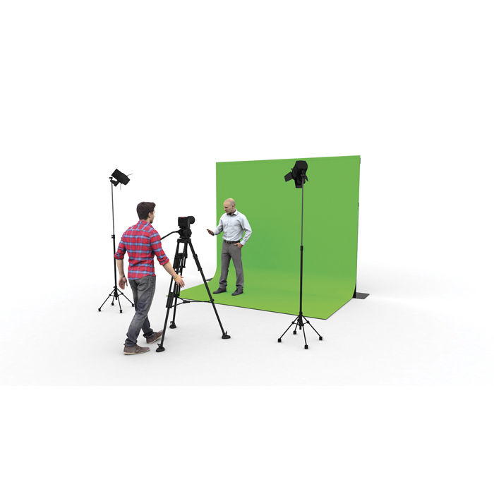 P&D Chromakey Curtain Molton 300 g/m²