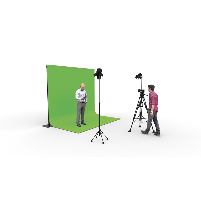 P&D Chromakey Curtain Molton 300 g/m² - Bild 2