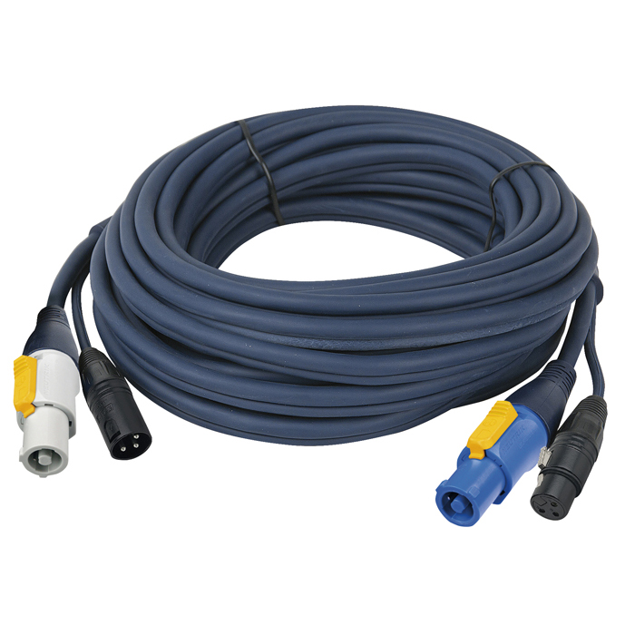 powerCON/XLR M - powerCON/XLR F - DMX / Power