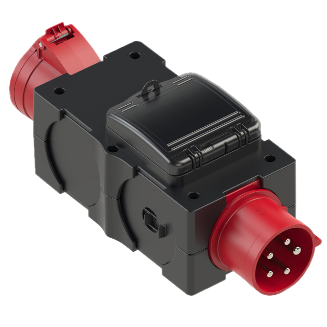 Mobile Distribution Box Plastic Series ST.ANTON 2F 16/5 GS32/5 Ea m.B.