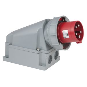 CEE 63 A/400 V 5P Wallmount - male