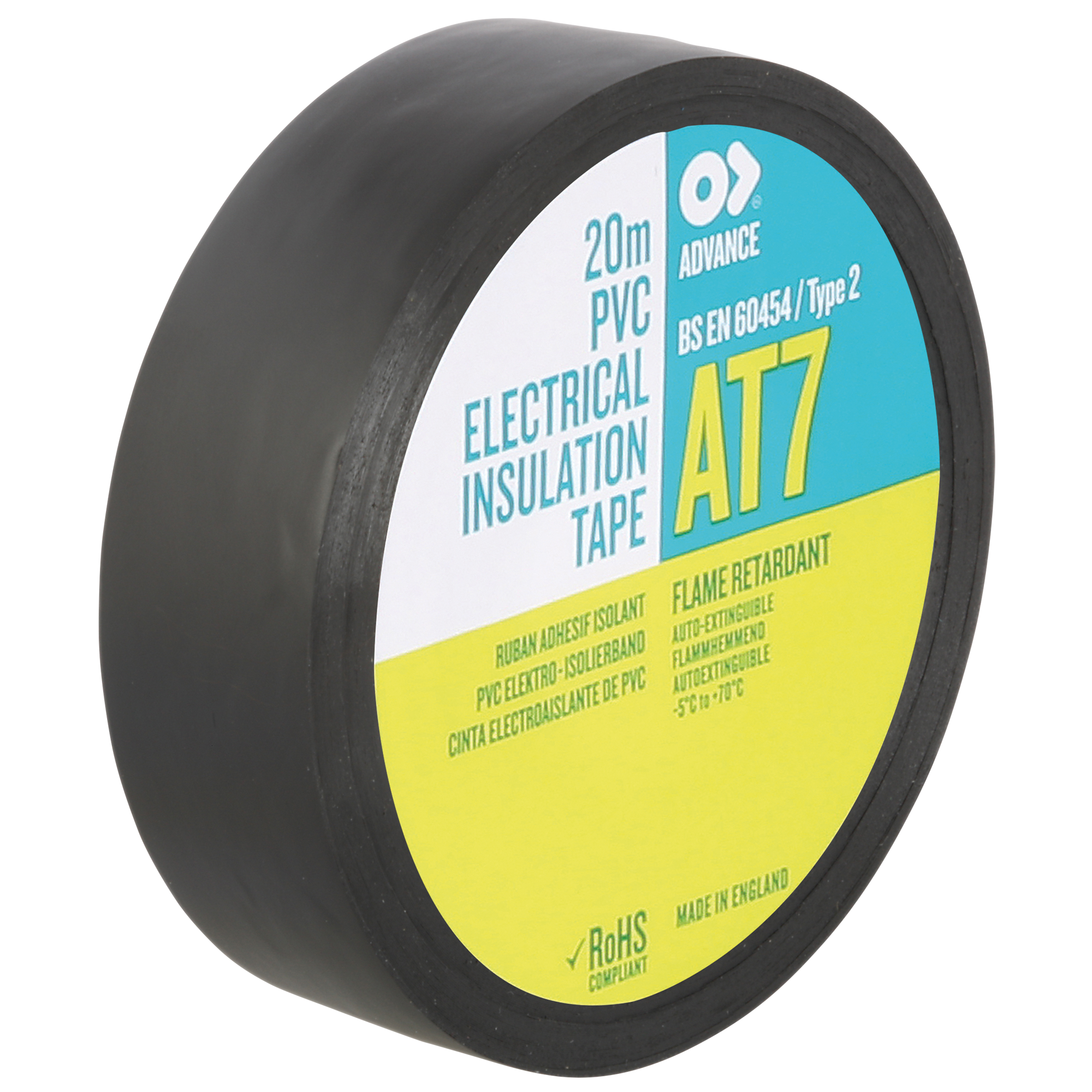 AT7 PVC Tape Black