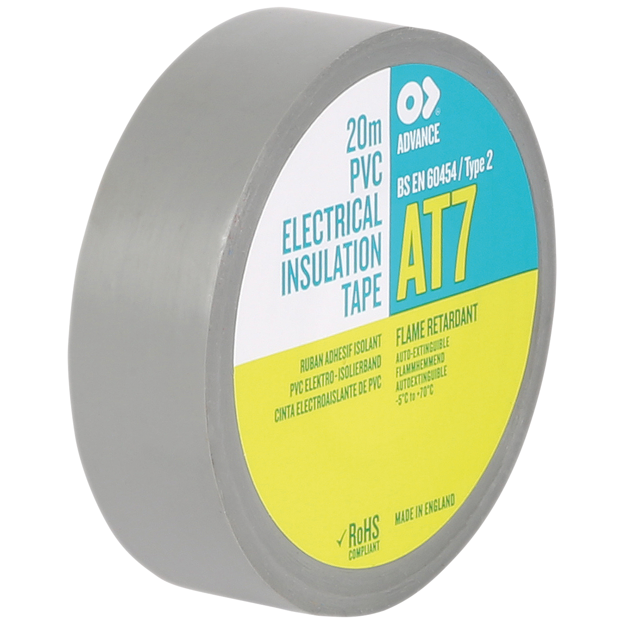 AT7 PVC Tape Gray