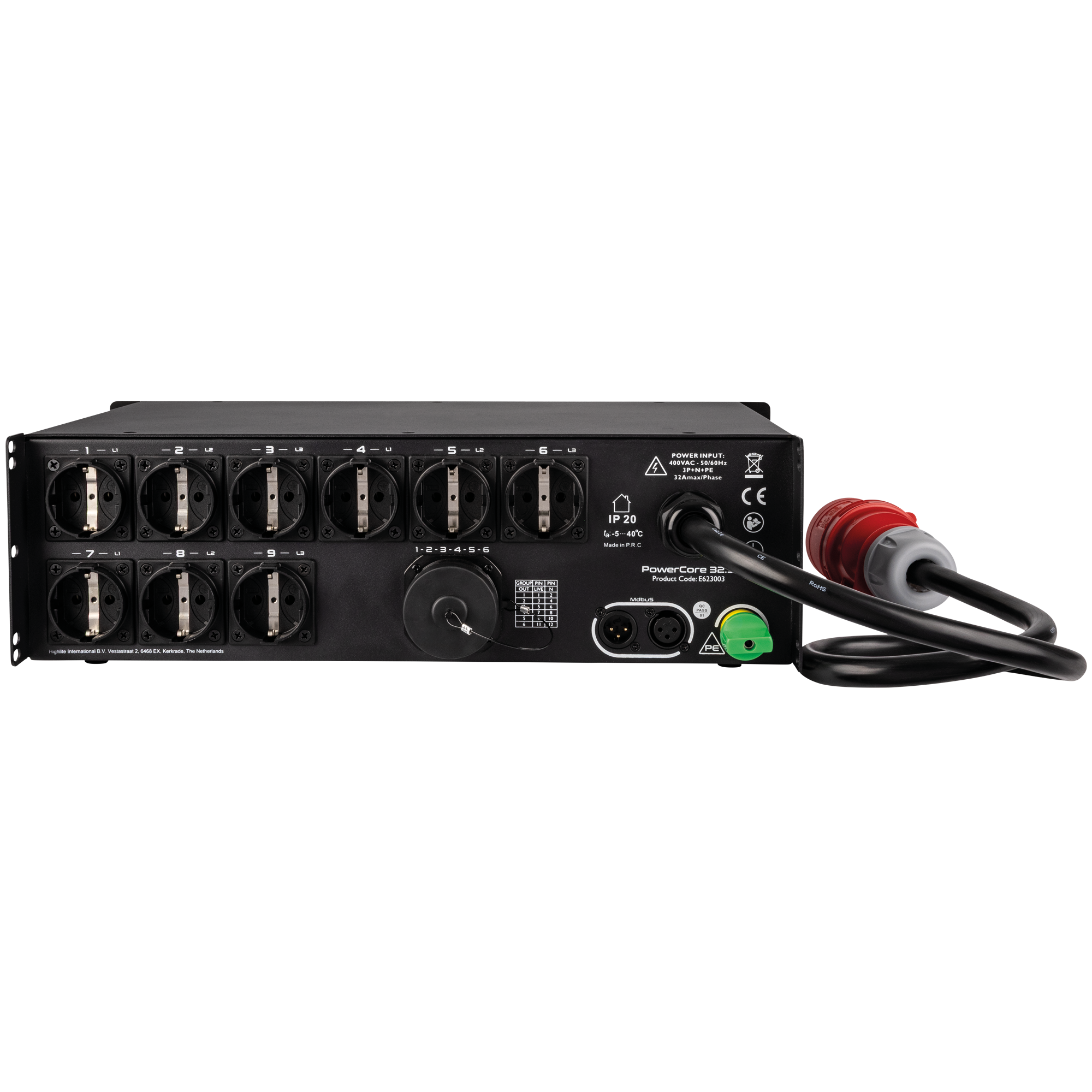 PowerCore 32.9s 1 + 9x Schuko + 1x Socapex - Bild 2