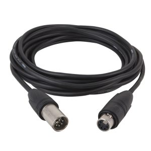 FL83 - IP65 DMX/AES-EBU XLR/M 5P to XLR/F 5P Neutrik XX HD