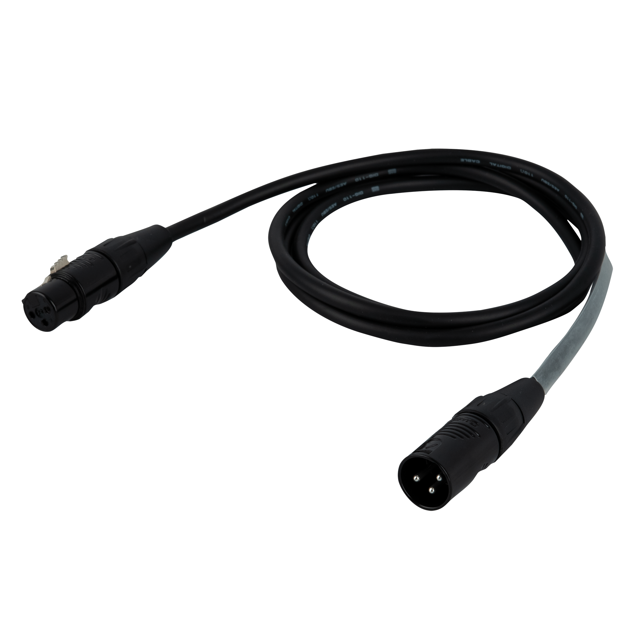 FLR09 - DMX/AES-EBU XLR/M 3P to XLR/F 3P