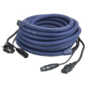 FP04 - Schuko/XLR M - IEC/XLR F - DMX / Power