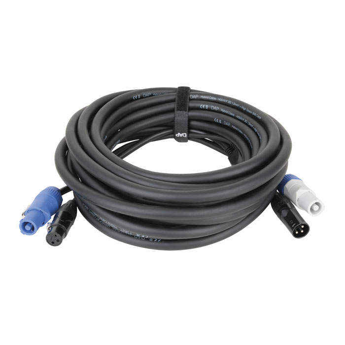 FP20 Hybrid Cable - Power Pro & 3-pin XLR - DMX / Power