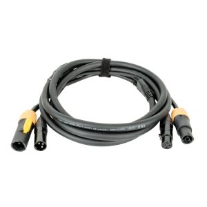 FP22 Hybrid Cable - Power Pro True & 3-pin XLR - DMX / Power
