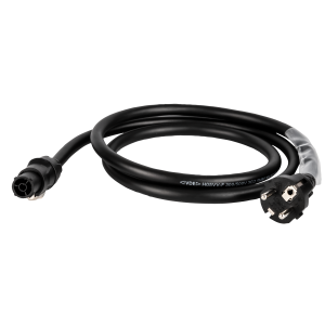 Power Cable - Schuko to REAN PowerX - 3x 2.5 mm²
