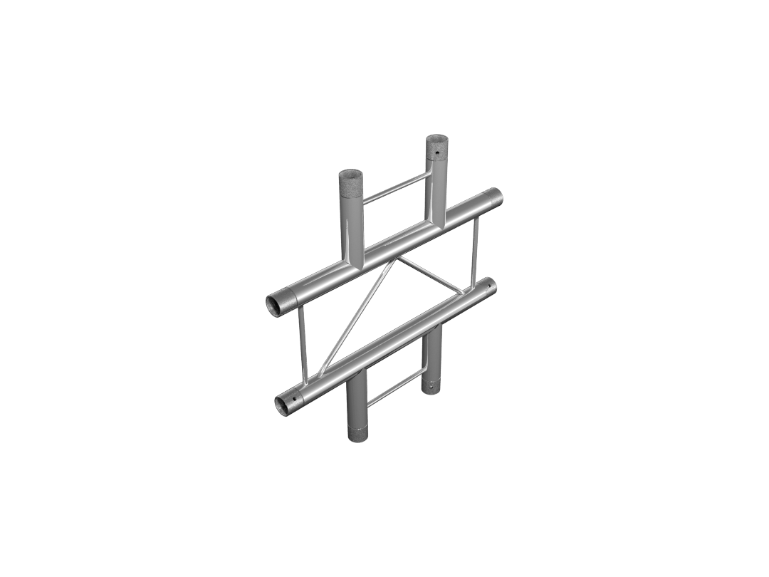 FT22-C41-H 4-vägs X-hörn Horisontal